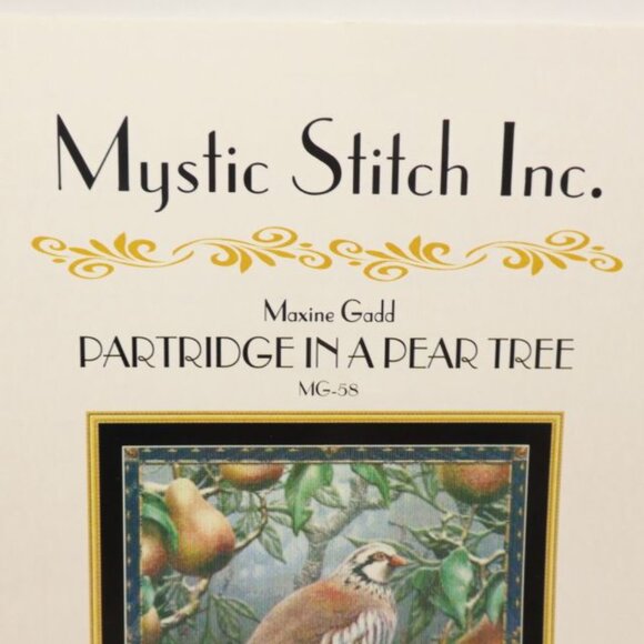Mystic Stitch Inc. Partridge In A Pear Tree Cross-Stitch Pattern Maxine Gadd - Picture 3 of 5